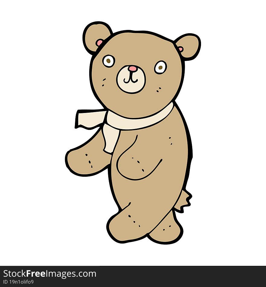 cute cartoon teddy bear