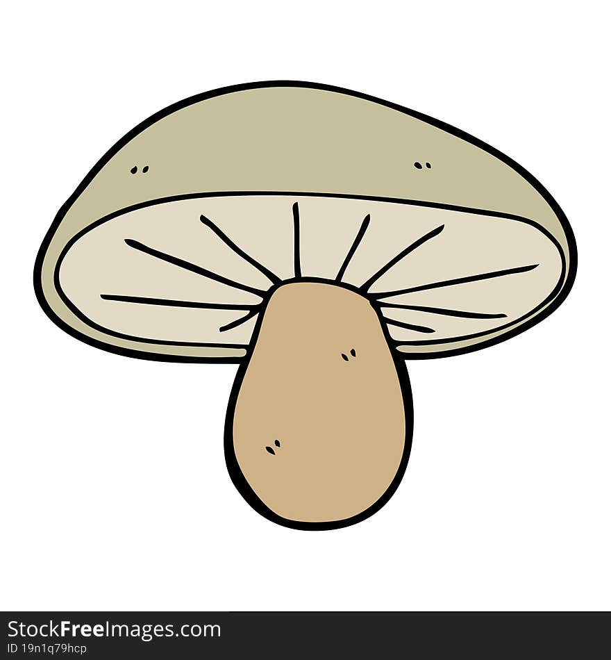 cartoon mushroom