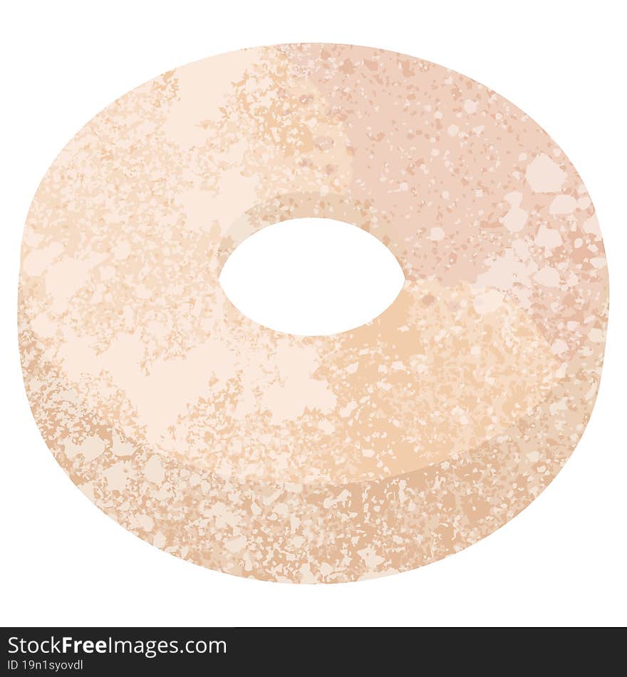 donut graphic vector illustration icon. donut graphic vector illustration icon