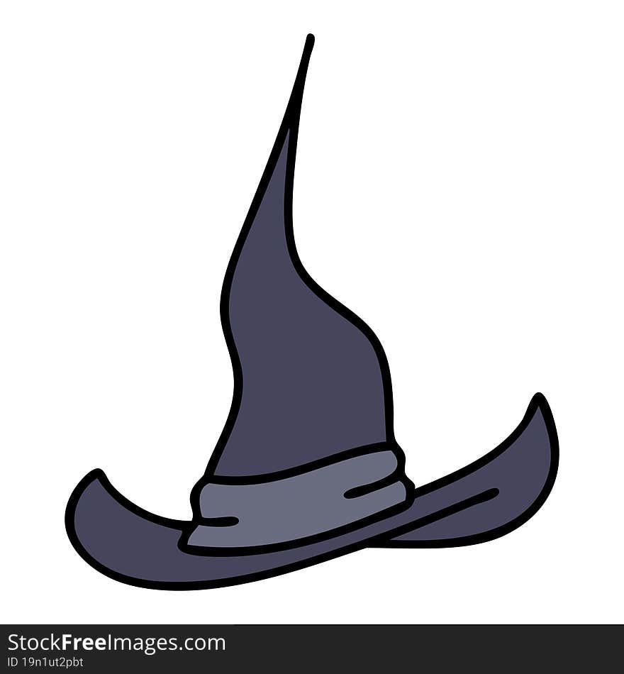 spooky witch hat