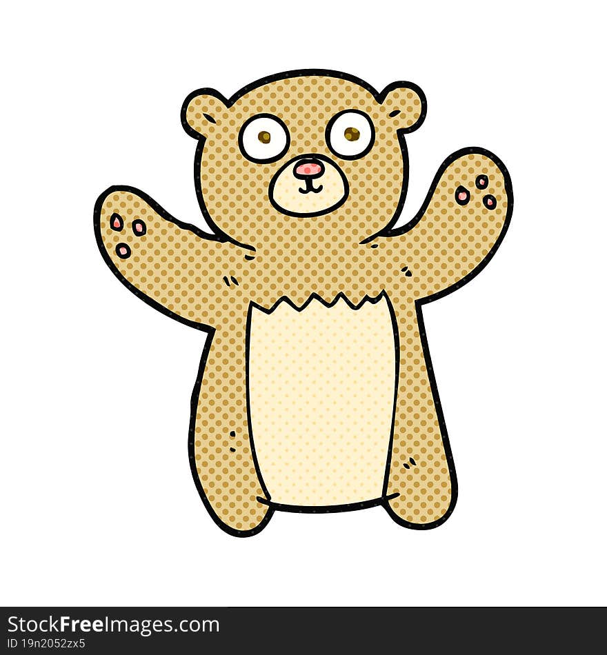 cartoon teddy bear