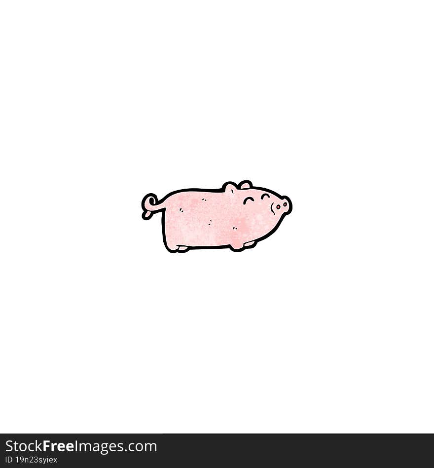 Cartoon Piglet