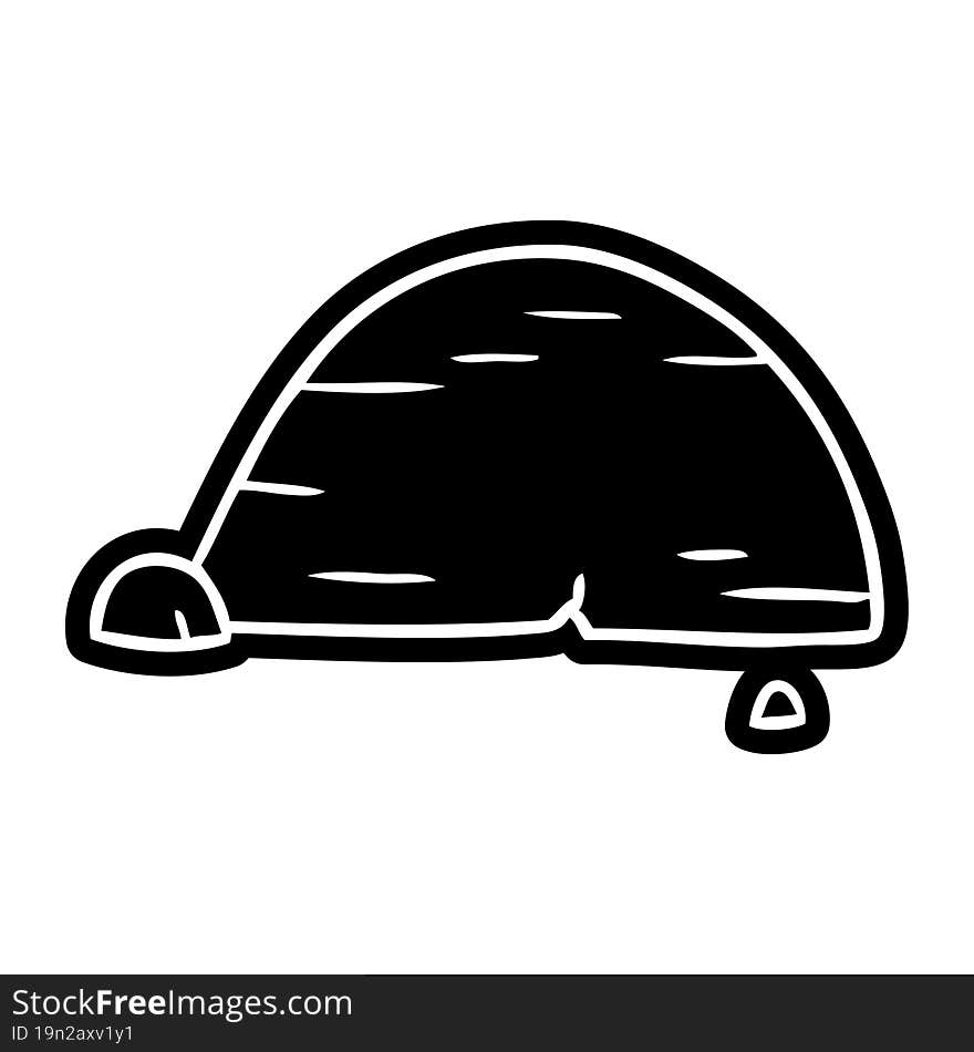 cartoon icon of grey stone boulder. cartoon icon of grey stone boulder