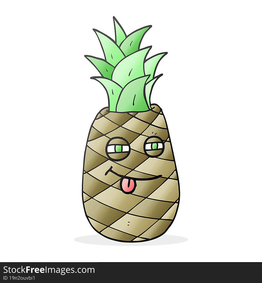 cartoon pineapple