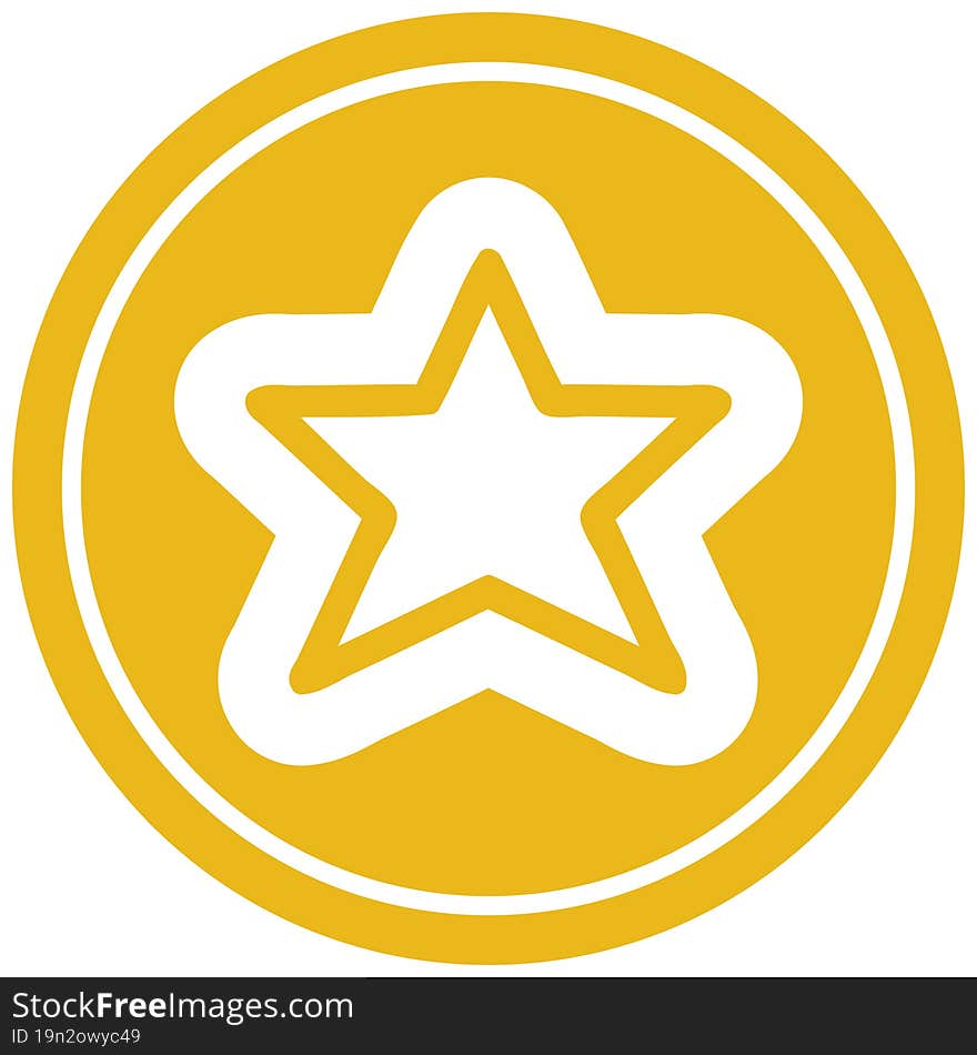 star shape icon symbol