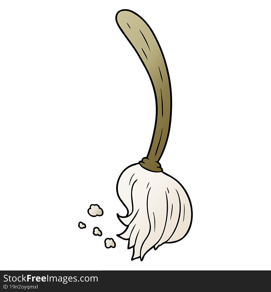 cartoon mop. cartoon mop