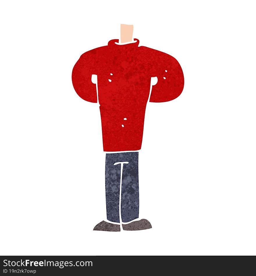 cartoon body standing still  (mix and match cartoons or add own photos