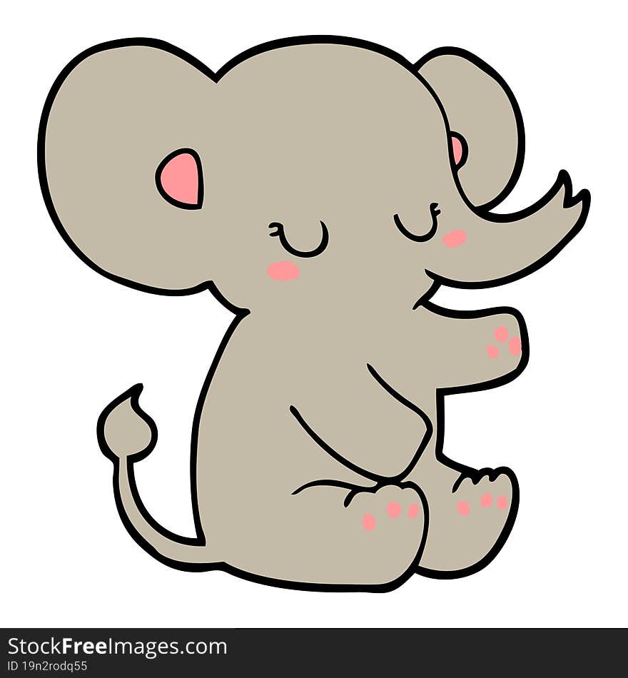 cartoon elephant