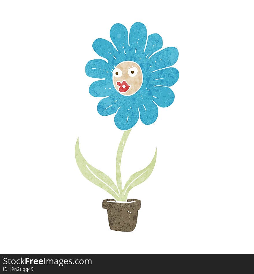 cartoon flower