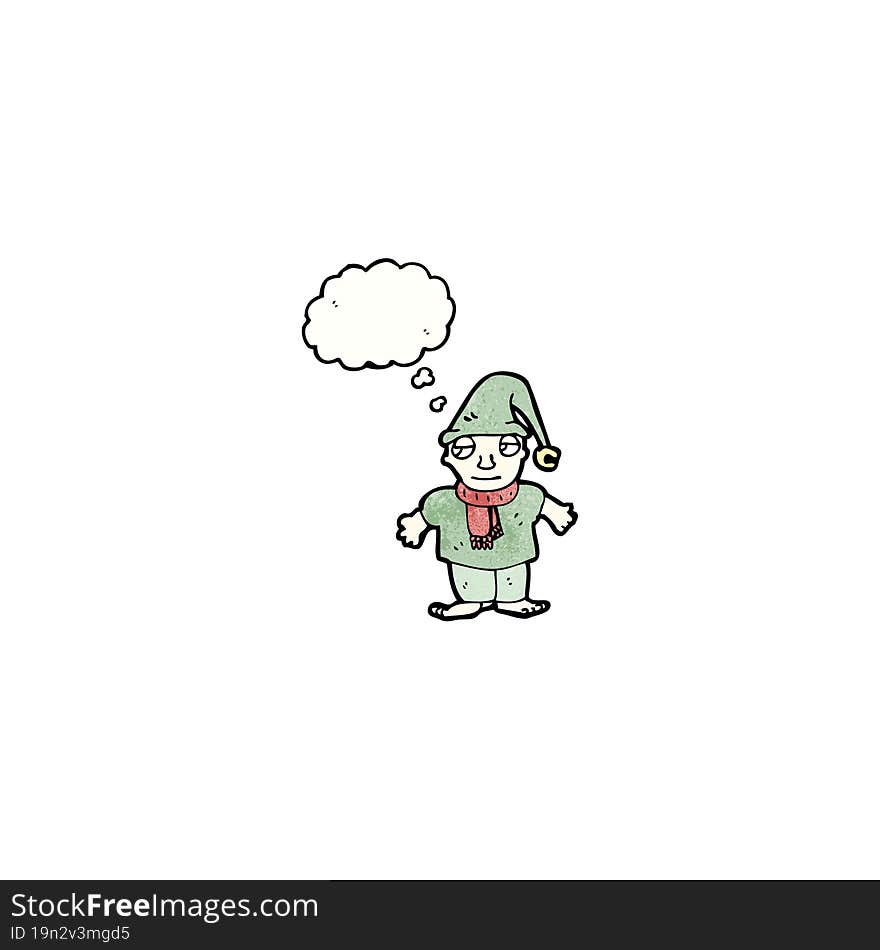 Cartoon Christmas Elf