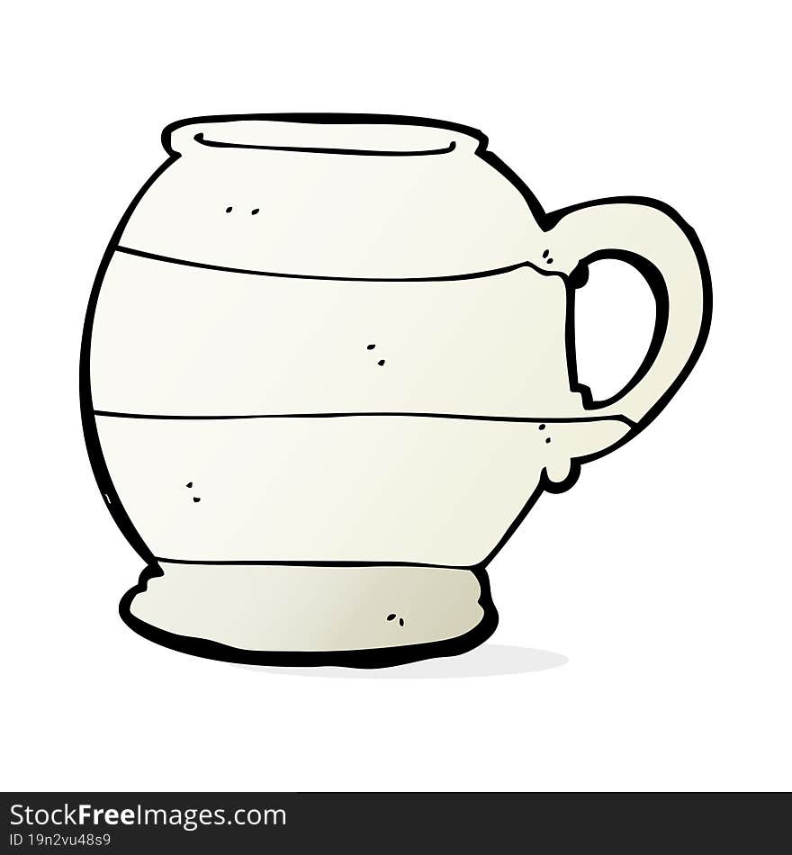 Cartoon Old Style Mug