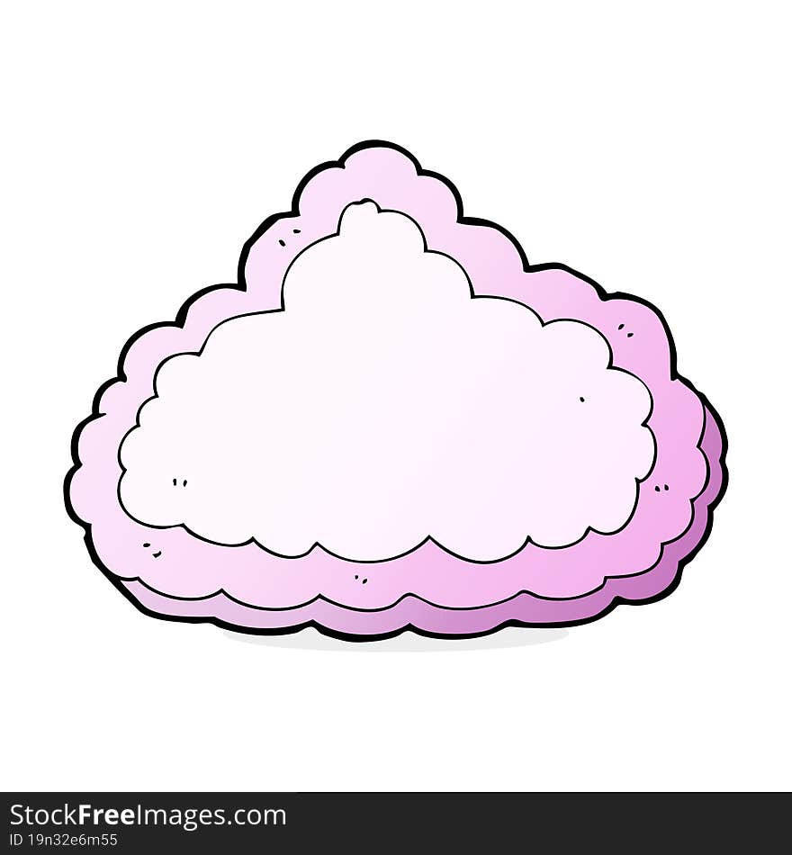 Cartoon Decorative Cloud