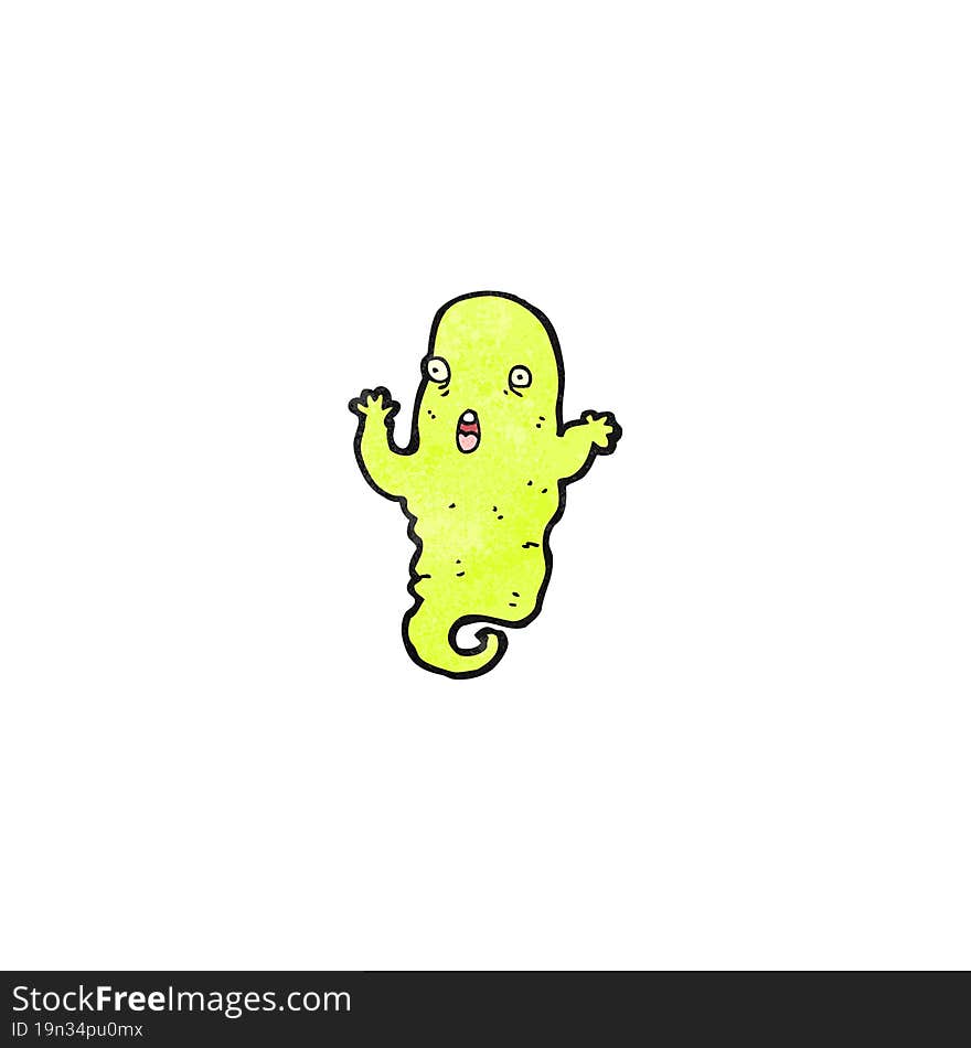 Cartoon Spooky Ghost