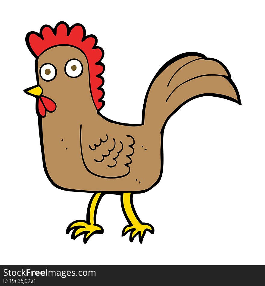 cartoon chicken