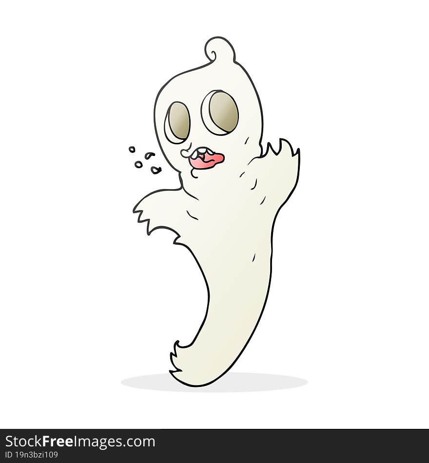 cartoon ghost