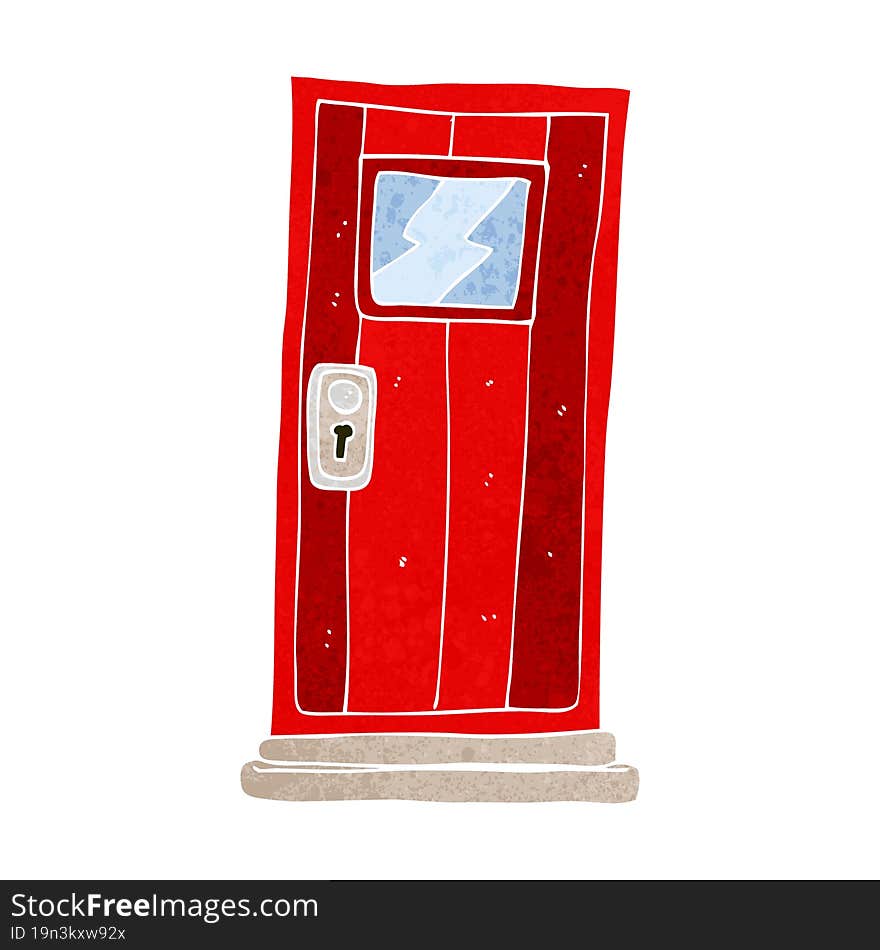 cartoon door