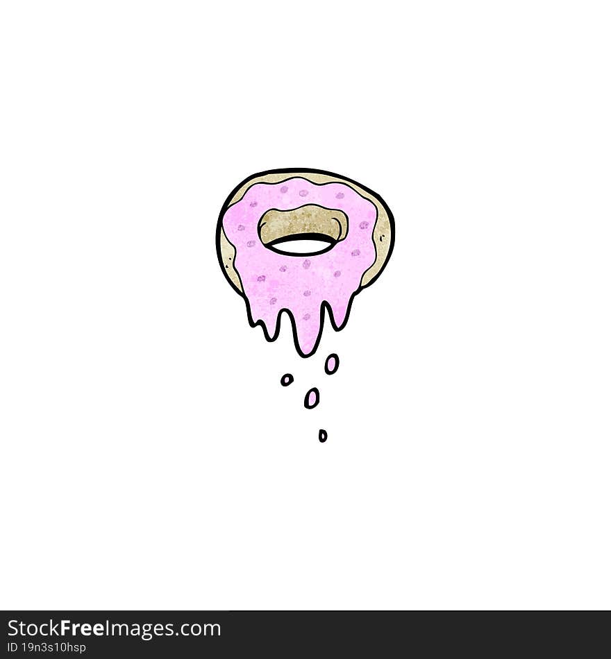 cartoon donut