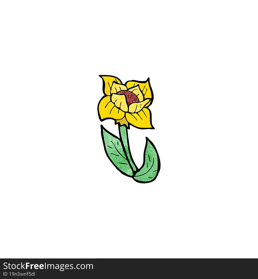 cartoon flower