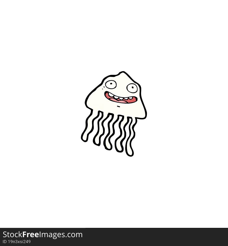 cartoon jellyfish