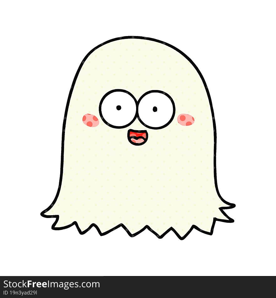 cartoon friendly ghost. cartoon friendly ghost