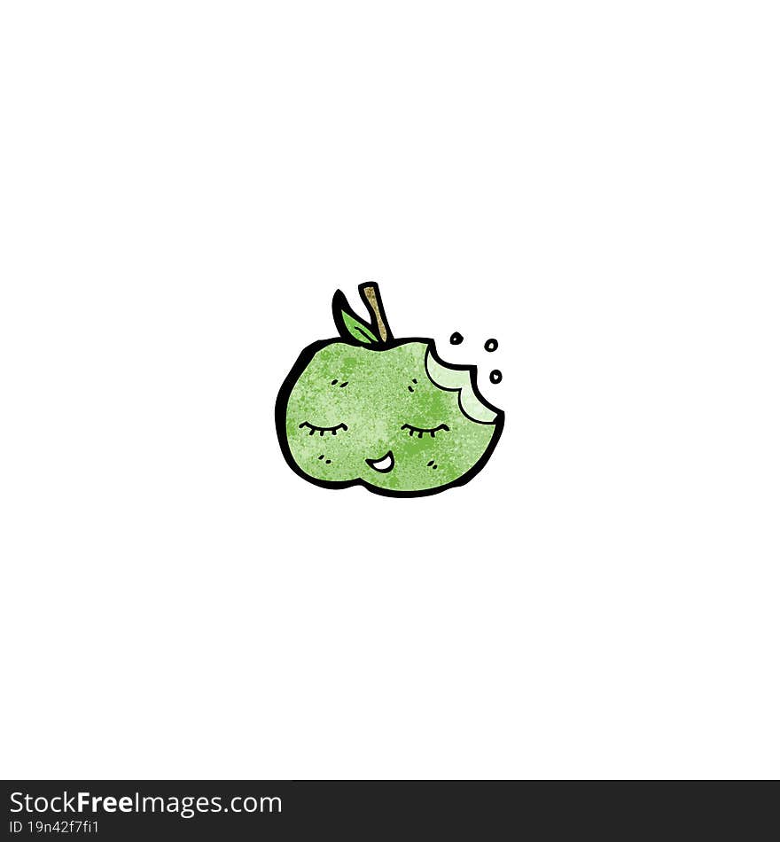 cute cartoon apple