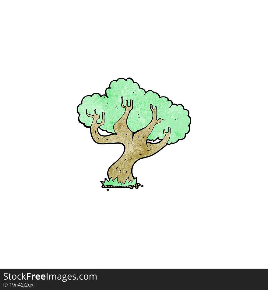 cartoon tree