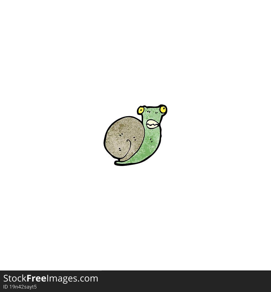 cartoon snail