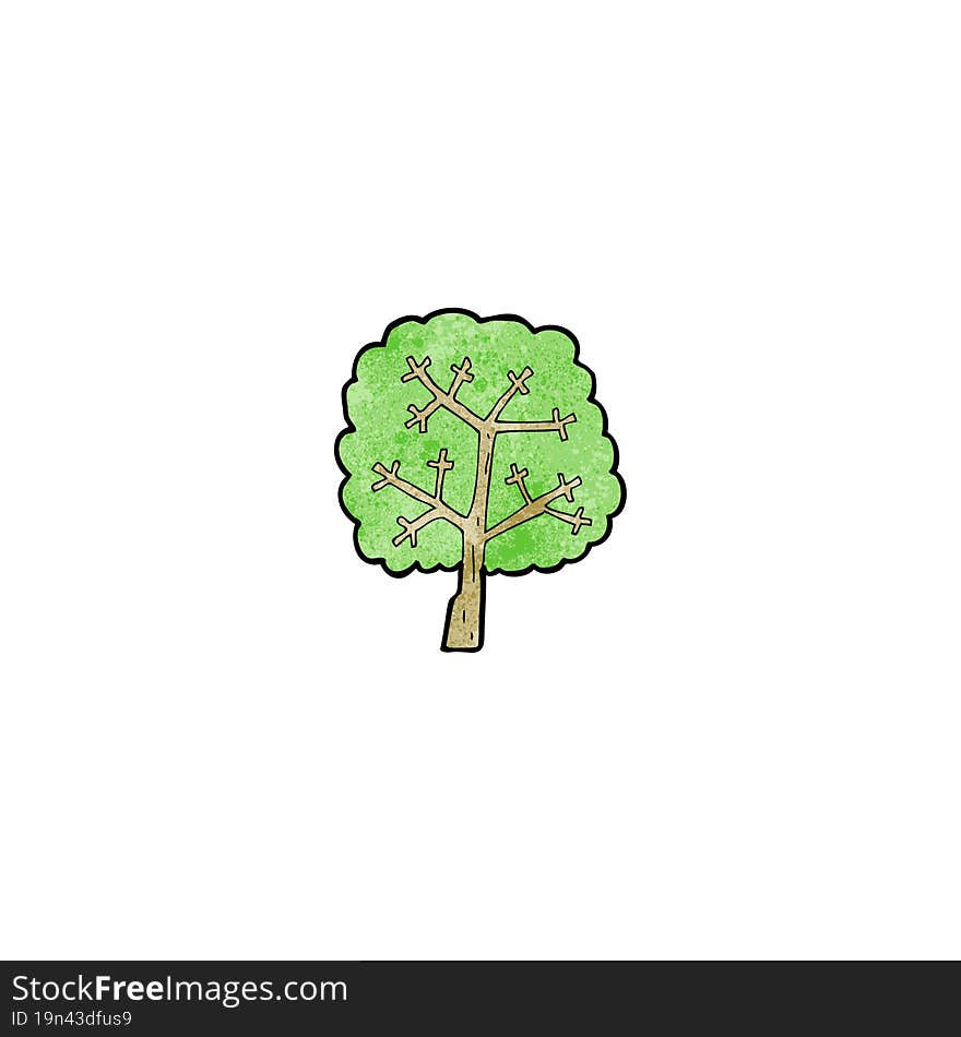 cartoon tree