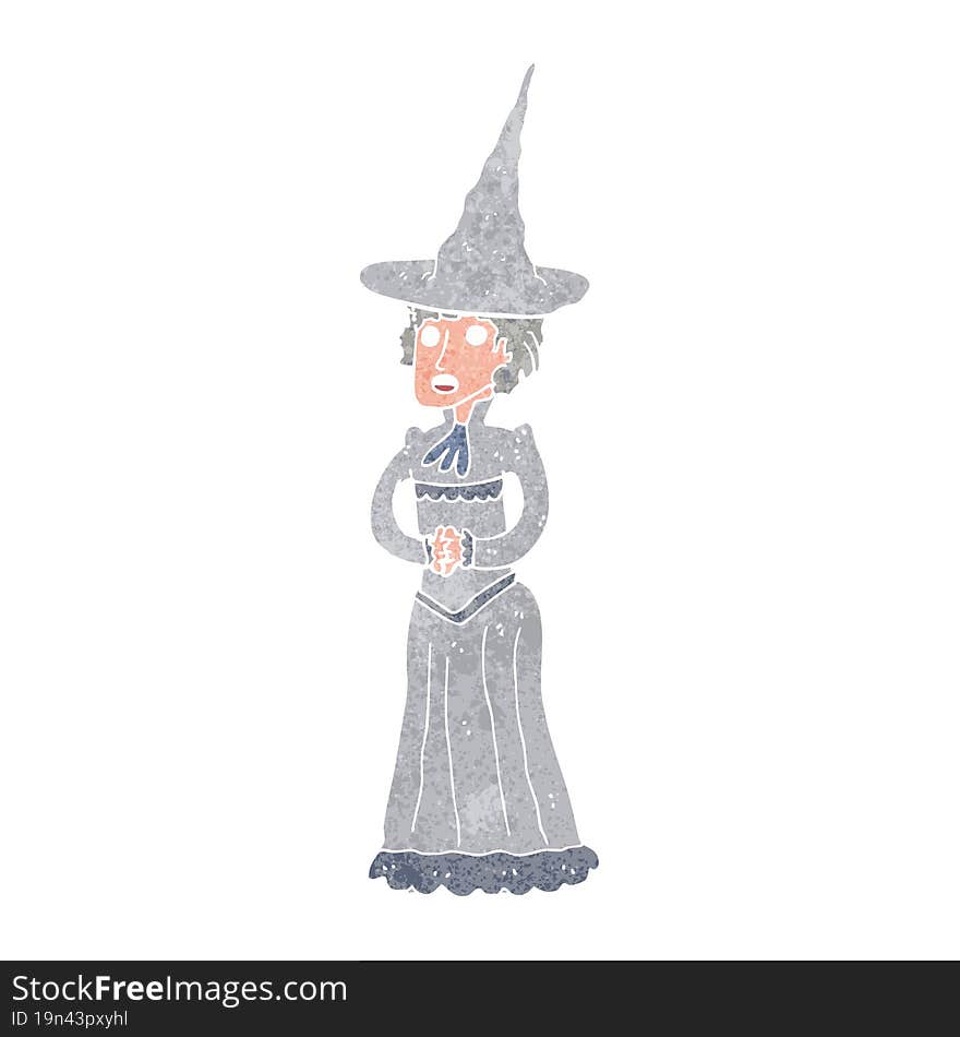 Cartoon Halloween Witch