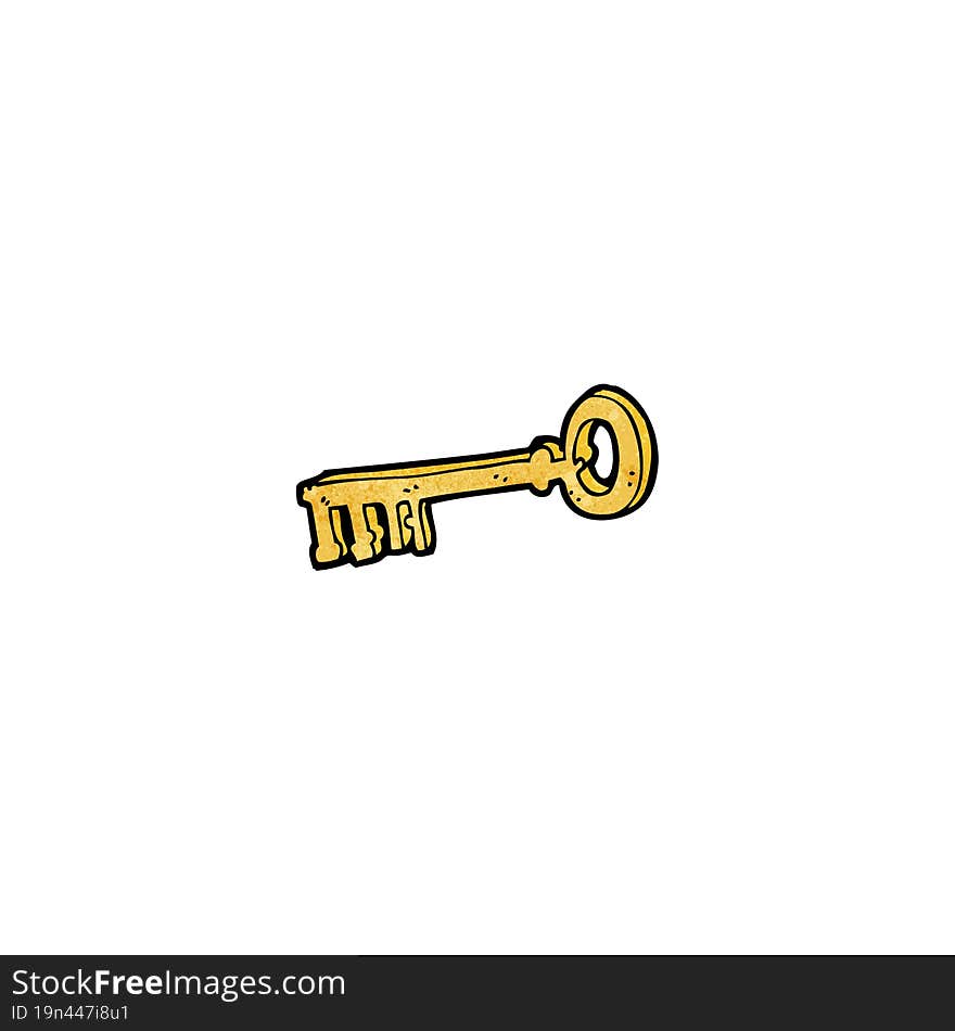 cartoon key