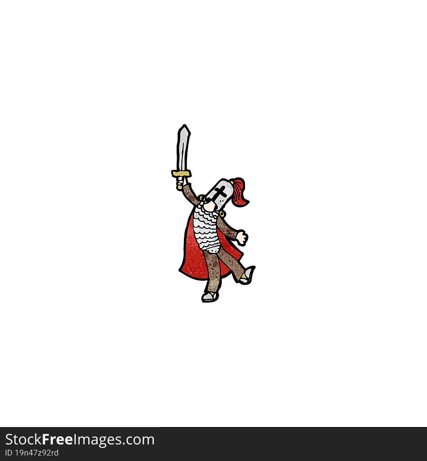 cartoon knight