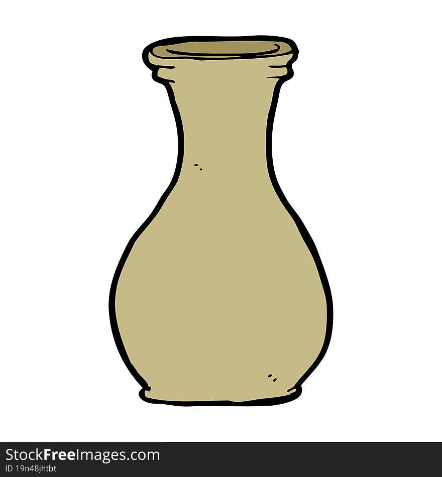 Cartoon Vase