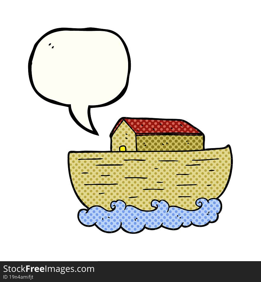 comic book speech bubble cartoon noah s ark