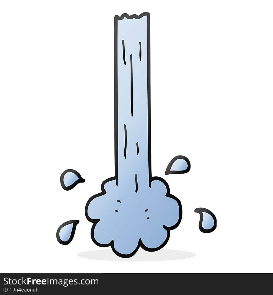 Cartoon Pouring Water