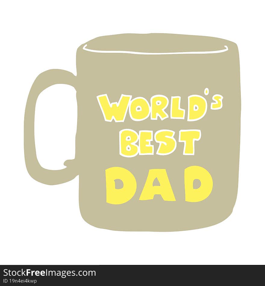 worlds best dad mug