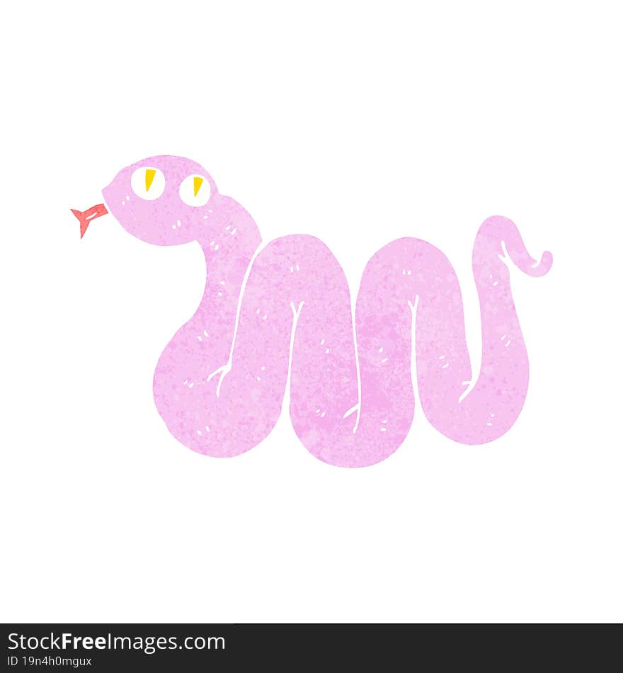 funny cartoon snake