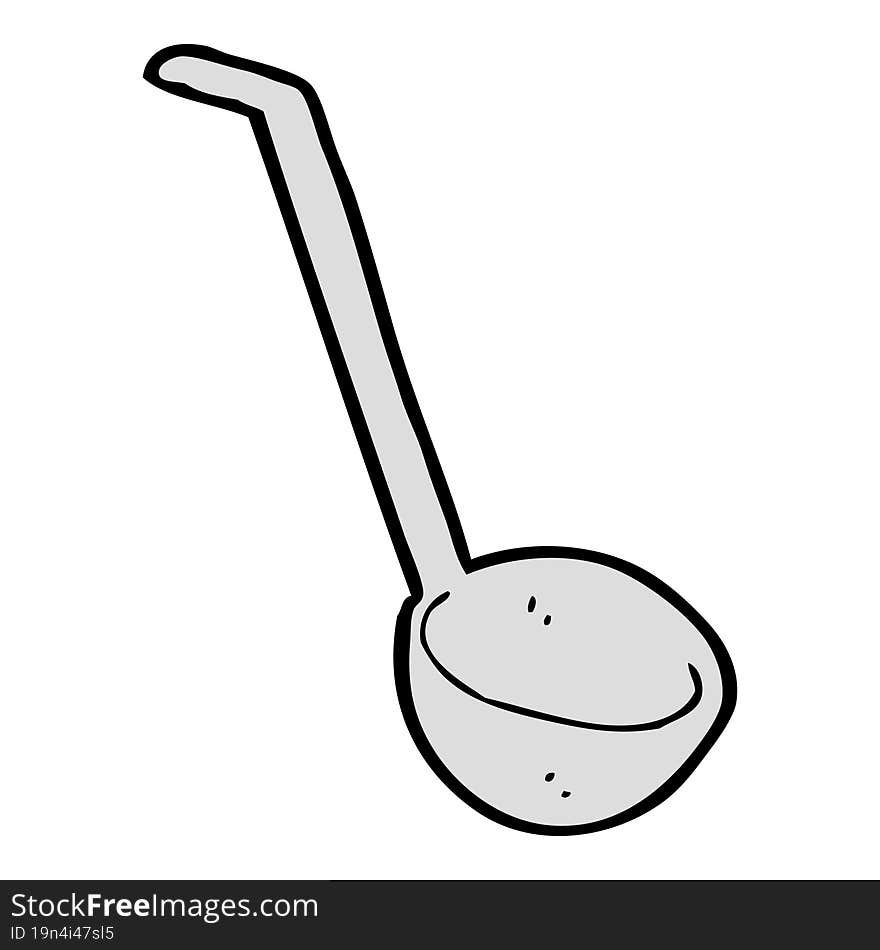 Cartoon Ladle