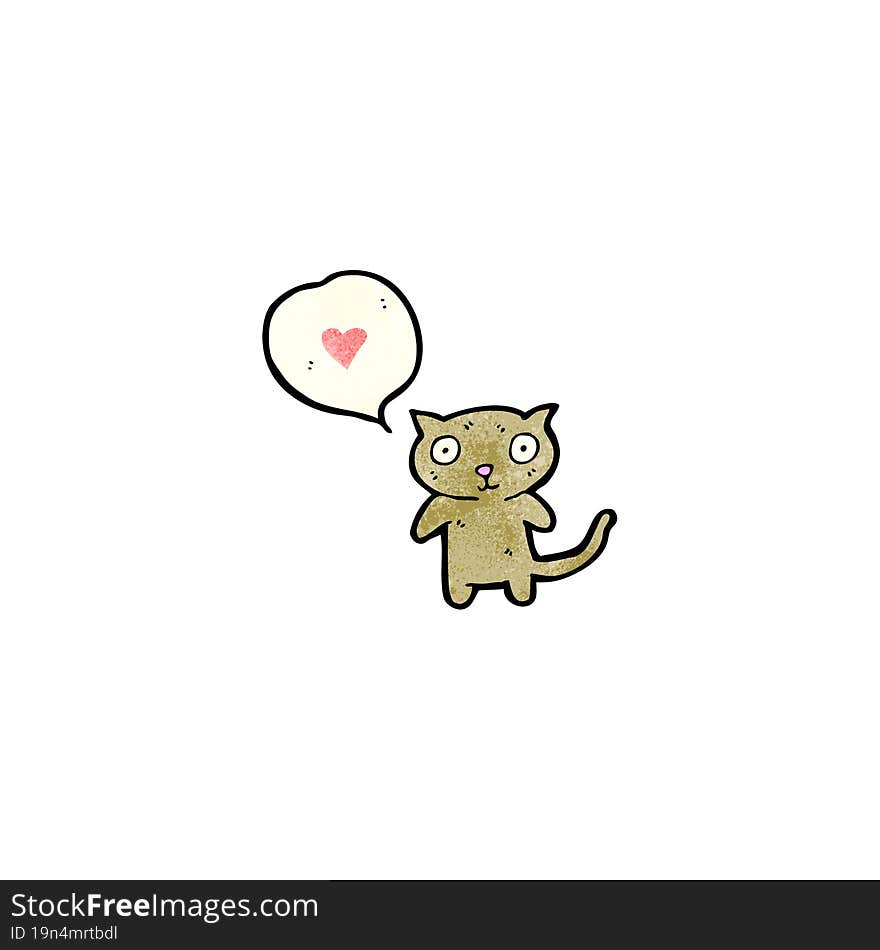 cute cartoon cat