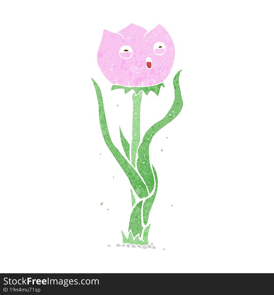 cartoon flower