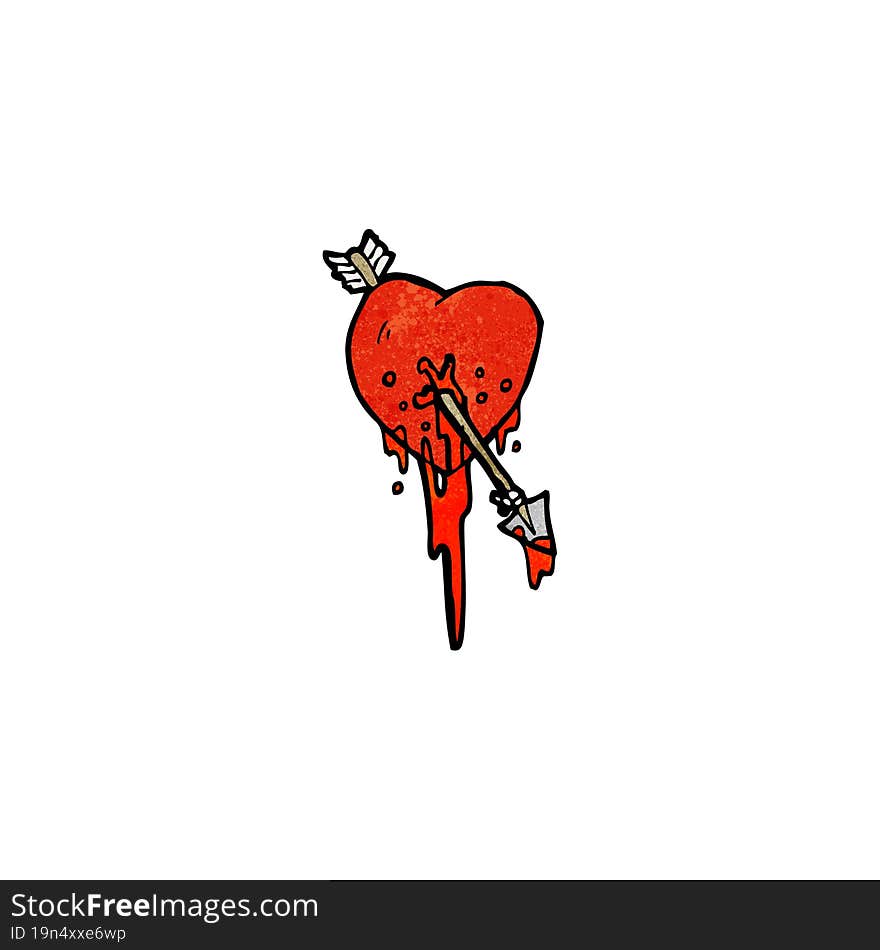 cartoon heart symbol