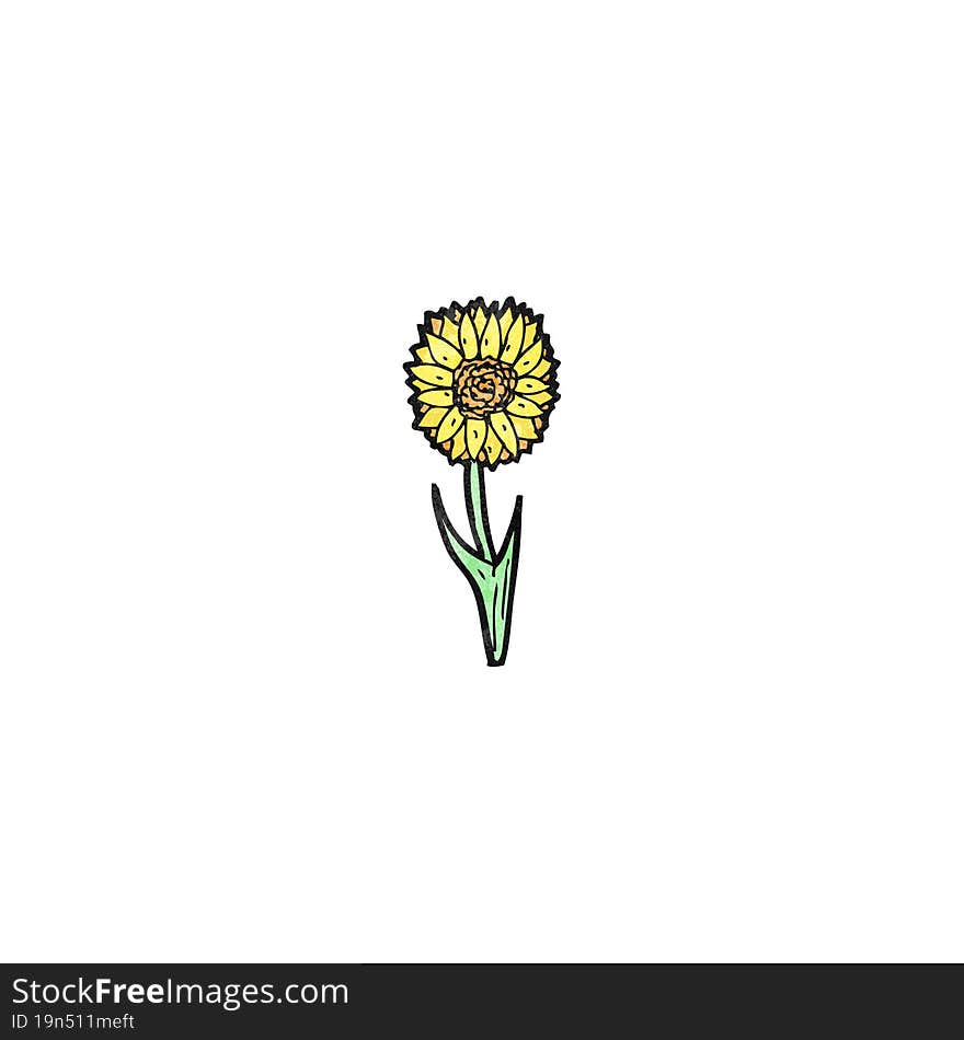 cartoon flower