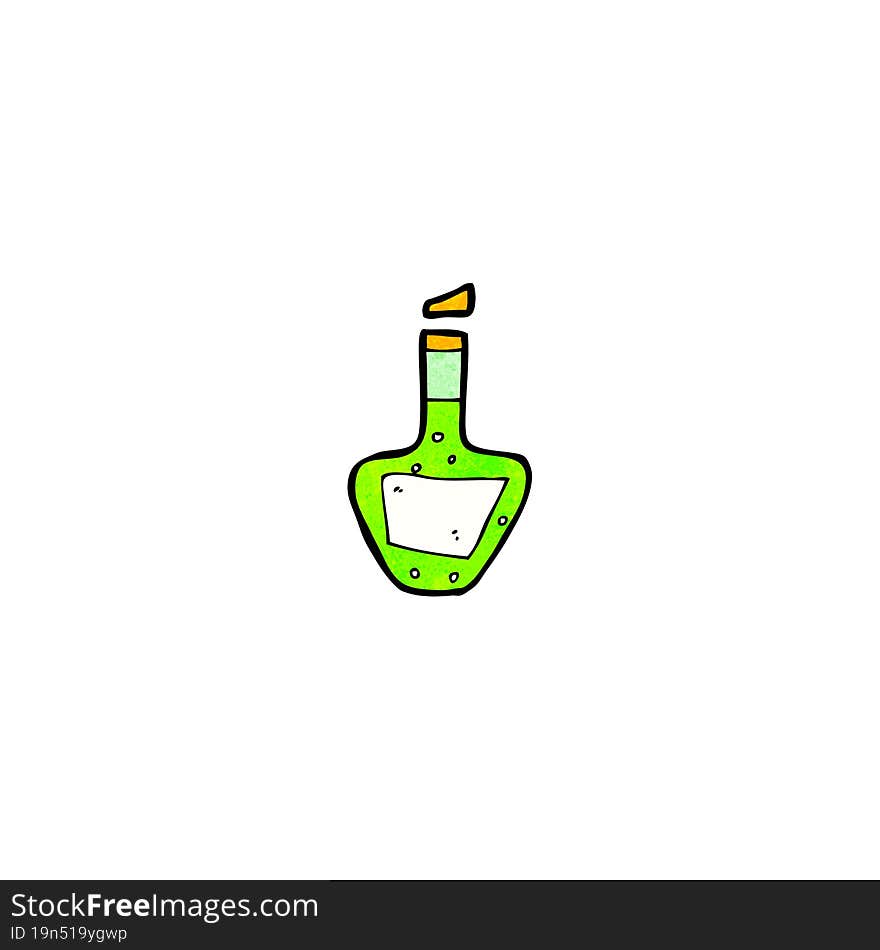 cartoon magic potion