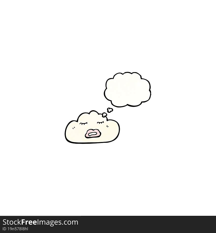 cartoon cloud