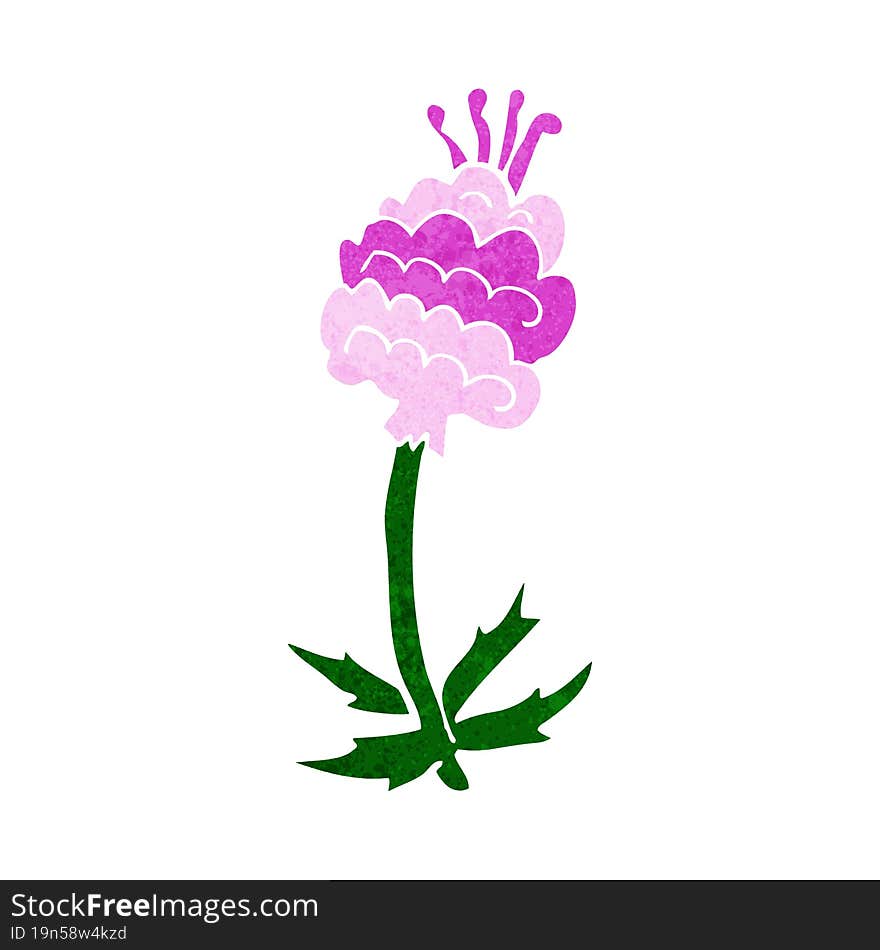 Cartoon Flower