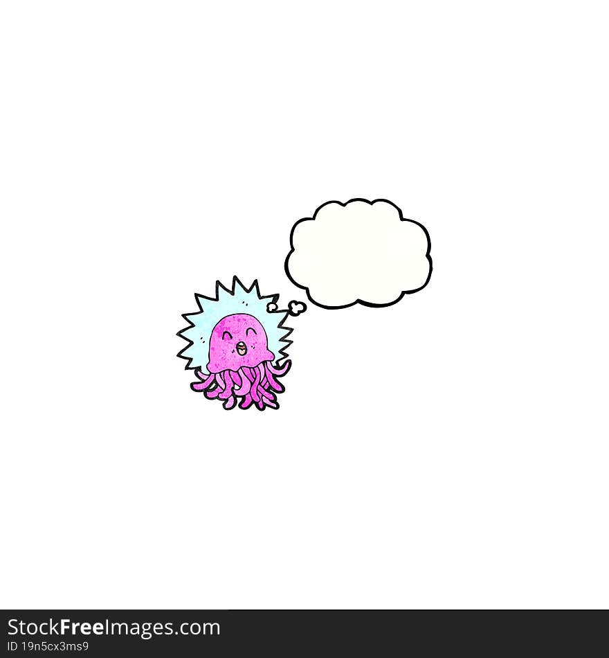 cartoon jellyfish