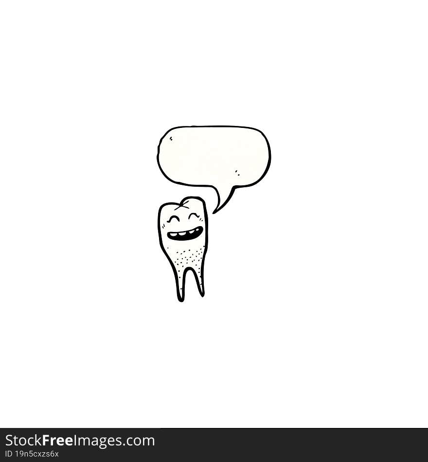 Cartoon Happy Tooth