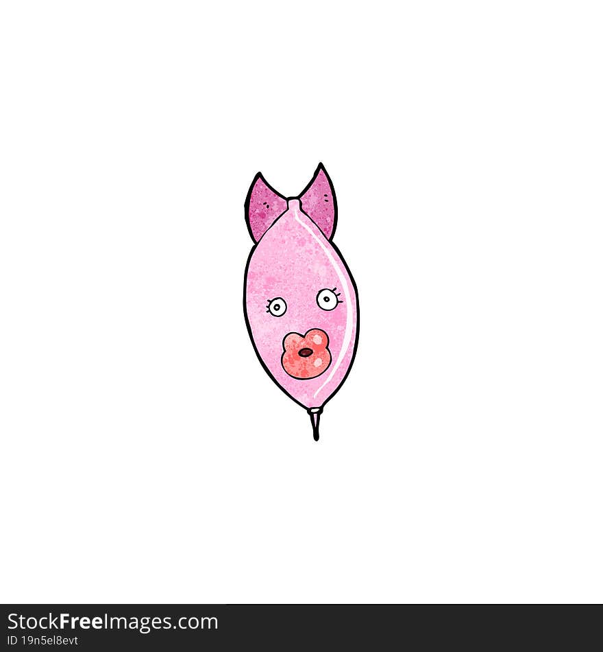 Cartoon Pink Bomb