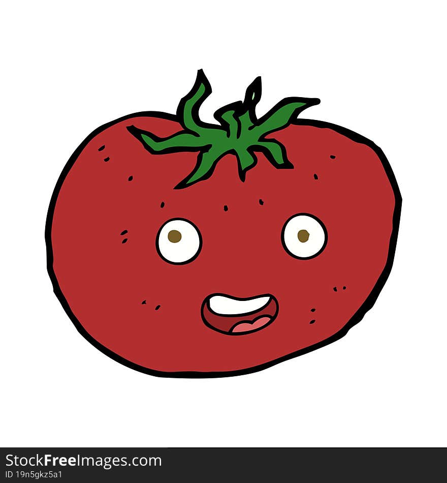 Cartoon Tomato