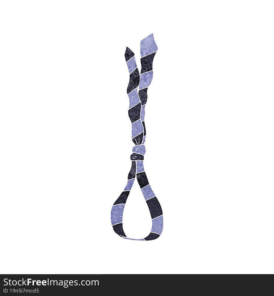 Retro Cartoon Business Tie Like Noose