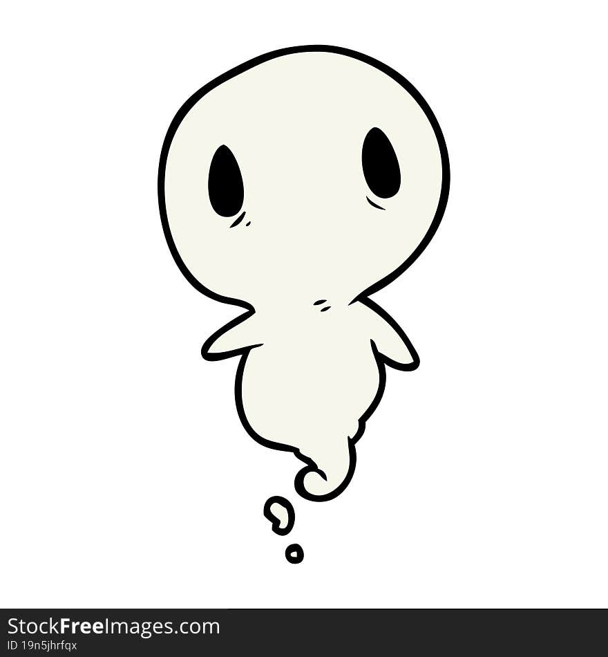 cute cartoon ghost. cute cartoon ghost